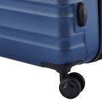 Navy Blue Expandable Hardshell Luggage Set, 2-Piece