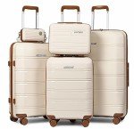 Joyway 5-Piece Lightweight Rolling Luggage Set