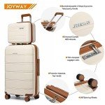 Joyway 5-Piece Lightweight Rolling Luggage Set