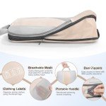 8 Compression Packing Cubes for Travel Organization