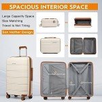 Joyway 5-Piece Lightweight Rolling Luggage Set