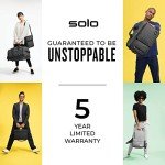 Solo New York Grand Central Black Briefcase