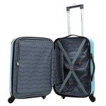 Travelers Club Teal 5-Piece Hardside Spinner Set