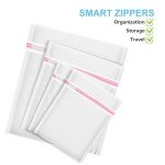 4-Piece Mesh Laundry Bags for Delicates and Travel