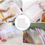 4-Piece Mesh Laundry Bags for Delicates and Travel