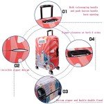 YEKEYI Washable Luggage Cover for Suitcases 18-32