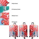YEKEYI Washable Luggage Cover for Suitcases 18-32