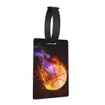 Kids Basketball Luggage Tag - Fun ID Label
