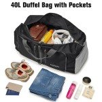 G4Free 40L Foldable Water-Repellent Duffel Bag