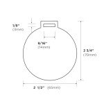 Smart Steel Luggage Tag with Lifetime Recovery Service