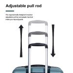 Amalodie 3-Piece Expandable Spinner Luggage Set