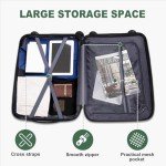 Dark Green 3-Piece Hard Shell Luggage Set