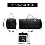 iFARADAY 30" Lightweight Water-Resistant Duffel Bag