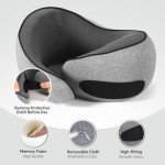Memory Foam Travel Neck Pillow for Comfort