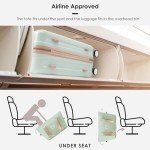 Merax 2-Piece Luggage Set with USB Port