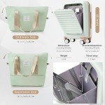 Merax 2-Piece Luggage Set with USB Port