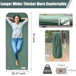 Ultra-Thick Self-Inflating Sleeping Pad with Pump