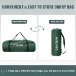 Ultra-Thick Self-Inflating Sleeping Pad with Pump