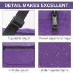 HOLYLUCK Foldable Travel Duffel Bag - Purple