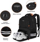 Ytonet Water-Resistant Gym Backpack with USB Port