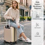 Fridtrip 4-Piece Lightweight Hard Shell Luggage Set