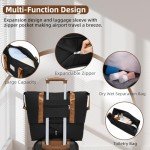 6-Piece Expandable Hardshell Luggage Set with Wheels