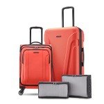 American Tourister Chili Pepper Red 4PC Luggage Set