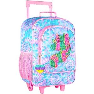 Cute Unicorn Rolling Suitcase for Kids