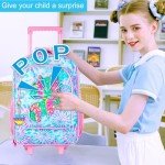 Cute Unicorn Rolling Suitcase for Kids