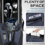 MOCTOUR Waterproof Golf Travel Bag with Wheels