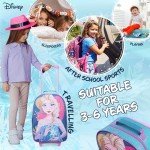 Disney Elsa Kids Trolley Bag 47cm, Blue