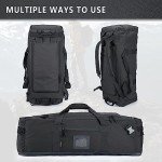 Large Travel Duffel Bag with Shoe Compartment