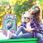 Cute Unicorn Rolling Suitcase for Kids