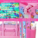 Cute Unicorn Rolling Suitcase for Kids