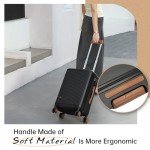 Hulsin 22-Inch Spinner Carry-On Luggage