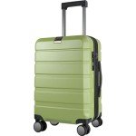 KROSER 20-Inch Expandable Carry-On Luggage with USB Port