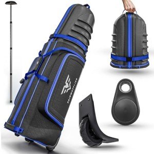 Wheeled Hard Case Golf Travel Bag
