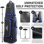 Wheeled Hard Case Golf Travel Bag