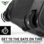 Wheeled Hard Case Golf Travel Bag