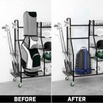 Wheeled Hard Case Golf Travel Bag