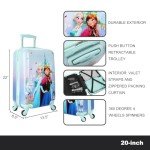 Frozen Elsa & Anna 20" Rolling Luggage