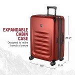 Victorinox Spectra 3.0 Expandable Red Rolling Suitcase
