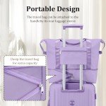 Joyway 5-Piece Hardshell Luggage Set - Light Purple