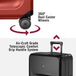 Victorinox Spectra 3.0 Expandable Red Rolling Suitcase