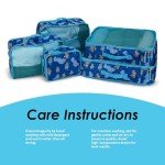 Bluey Bingo Packing Cube Set - 5 Pieces