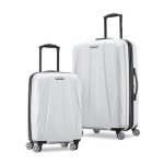 Samsonite Centric 2 Expandable Luggage Set - Snow White