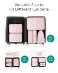 BAGSMART Ultra-Light Packing Cubes Set for Travel