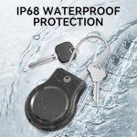 Waterproof AirTag Keychain Holder - 4 Pack