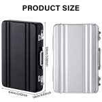 Aluminum Business Card Holder Suitcase - 2 Pack