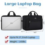 Waterproof 17.3 Inch Laptop Briefcase Bag